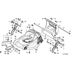 Cutter Housing for Honda HRX537C1
