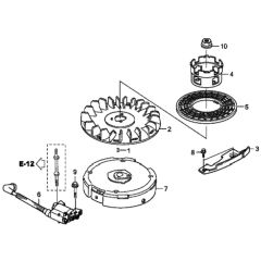Flywheel for Honda HRX537C2