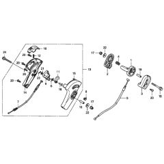 Throttle Lever for Honda HRX537C2