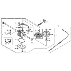 Transmission for Honda HRX537C2
