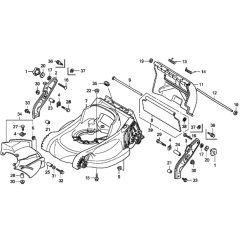 Cutter Housing for Honda HRX537C2