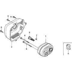 Exhaust Assembly for Honda HRX537