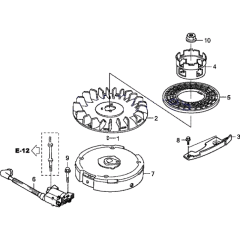 Flywheel Assembly for Honda HRX537