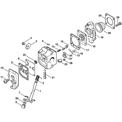 Carburettor for Stihl HS45