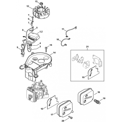 Ignition Assembly for Stihl HS46