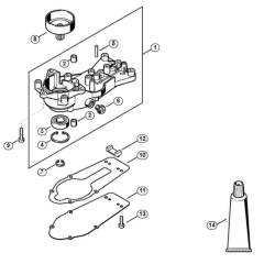 Gear Head Assembly for Stihl HS 52