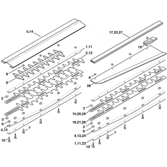 Stihl Hedge Trimmer Cutter Bar