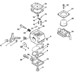Stihl Hedge Trimmer Carburettor