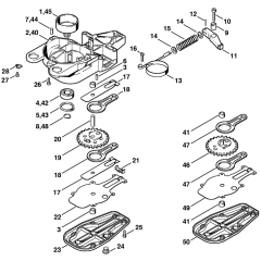 Stihl Hedge Trimmer Gear Head