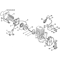 Stihl Hedge Trimmer Recoil