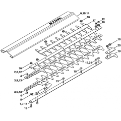 Stihl HS75 HS80 Cutter Bar