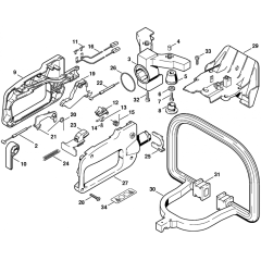 HS80 Handle Assembly Parts