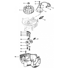 Ignition Assembly for Stihl HS81 HS86