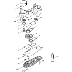 Stihl Hedge Trimmer Gear Head