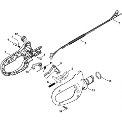 HS82 Hedge Trimmer Handle