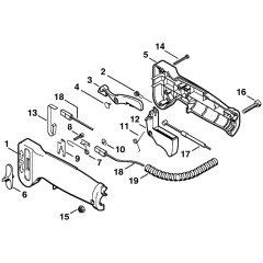 Handle Assembly for Stihl HS85