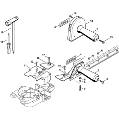 HS85 Hedge Trimmer Tools