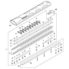 Cutter Bar Assembly for Stihl