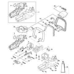 Motor Housing for Stihl HSA 50