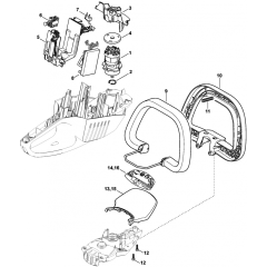 Stihl HSA86 Motor Parts