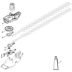 Stihl HSA86 Gear Head Parts