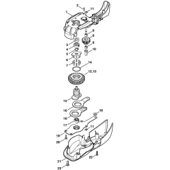 Stihl Hedgecutter Gear Head