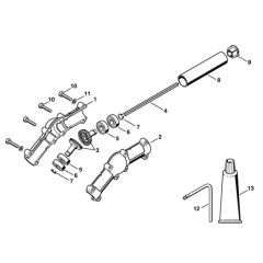 Angle Drive Assembly for Stihl HT