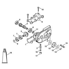 Gear Head Assembly for Stihl HT