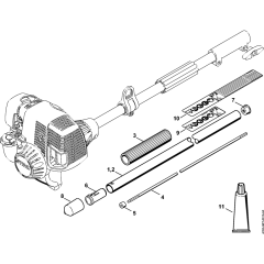 Drive Tube Assembly for Stihl