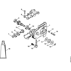 Gear Head for Stihl HT-KM