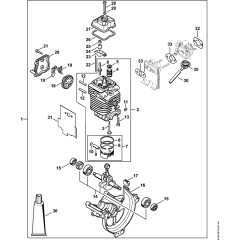 Engine Ø 40 mm Assembly