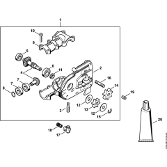 Gear Head Assembly for Stihl HT100
