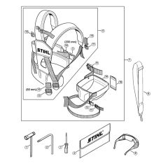 Tools & Harness for Stihl HT101