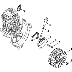 Ignition System for Stihl HT102 HT103