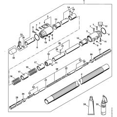Drive Tube Assembly for Stihl HT131
