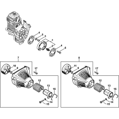 Clutch & Fan Housing for Stihl