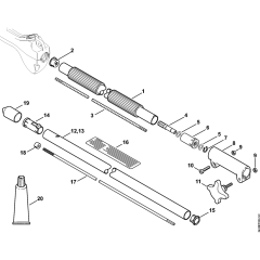 Drive Tube Assembly for Stihl HT56C