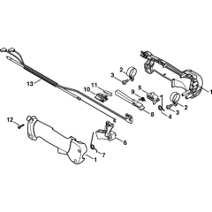Handle Assembly for Stihl Pruners
