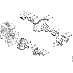 Clutch Assembly for Stihl HT73