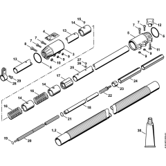 Drive Tube Assembly for HT73