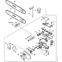 Gear Head HT 75 Assembly