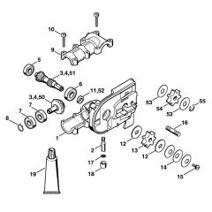 Gear Head for Stihl HT75
