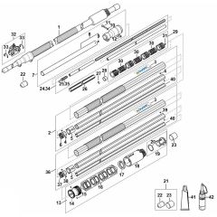 Drive Tube Assembly for Stihl HT 135
