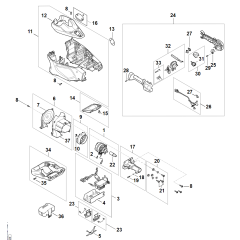 Motor Housing for Stihl HTA 135