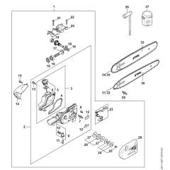 Gear Head Assembly for Stihl HTA 135
