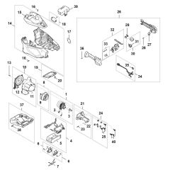 Motor Housing for Stihl HTA 150