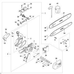 Gear Head Assembly for Stihl HTA 150