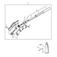 Angle Drive Assembly for Stihl HTA 150