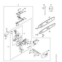 Gear Head Assembly for Stihl HTA 160