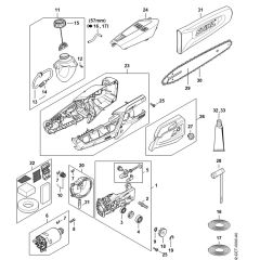Powerhead Assembly for Stihl HTA 50